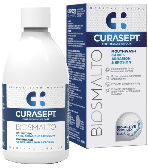 CURASEPT BIOSMALTO COLLUTORIO CARIE ABRASIONE&EROSIONE 300 ML CURASEPT SpA