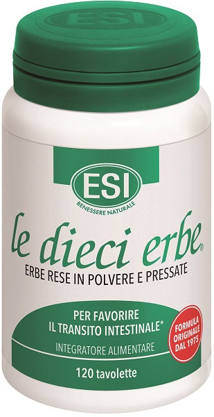 ESI LE DIECI ERBE 120 TAVOLETTE
