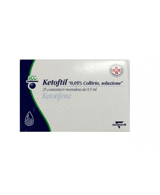 KETOFTIL*COLL25FL0,5ML0,5MG/ML POLIFARMA SpA
