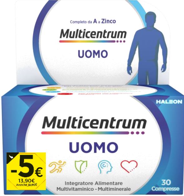 MULTICENTRUM U 30 COMPRESSE PROMO 2026