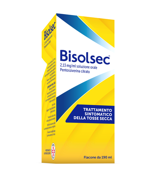 BISOLSEC*OS FL 190ML 2,13MG/ML OPELLA HEALTHCARE ITALY Srl