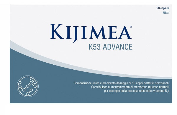 KIJIMEA K53 ADVANCE 28 CAPSULE SENZA EDULCORANTI SENZA GLUTINE SENZA LATTOSIO
