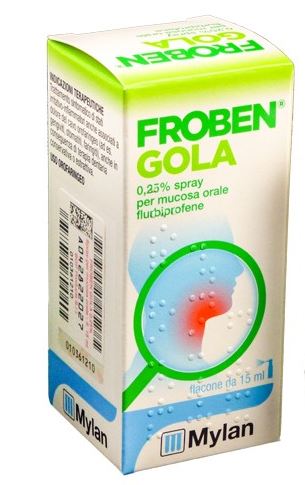 FROBEN GOLA*NEBUL 15ML 0,25% VIATRIS ITALIA Srl
