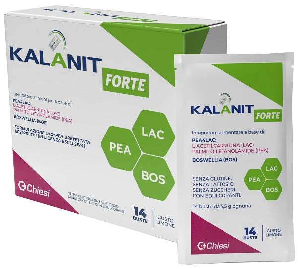 KALANIT FORTE GUSTO LIMONE 14 BUSTE SENZA GLUTINE, SENZA LATTOSIO, SENZA ZUCCHERI, CON EDULCORANTI