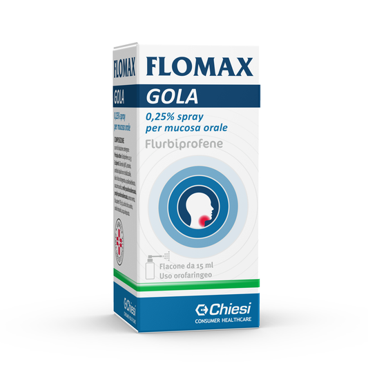 FLOMAX GOLA*SPRAY 15ML CHIESI ITALIA SpA