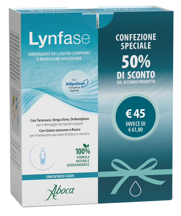 LYNFASE FLACONE CONFEZIONE SPECIALE 1+50% 1+1 DEL 989638489