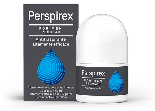 PERSPIREX FOR MEN REGULAR ANTITRASPIRANTE ROLL ON 20 ML RIEMANN A/S