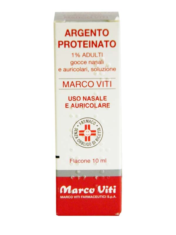 ARGENTO PROTEINATO*1% 10ML MARCO VITI FARMACEUTICI SpA