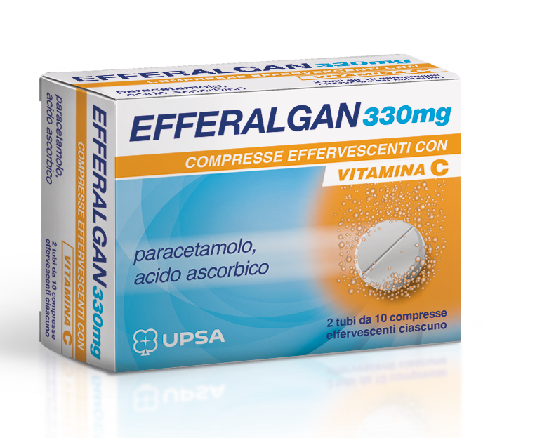 EFFERALGAN*20CPR EFF 330+200MG UPSA ITALY Srl