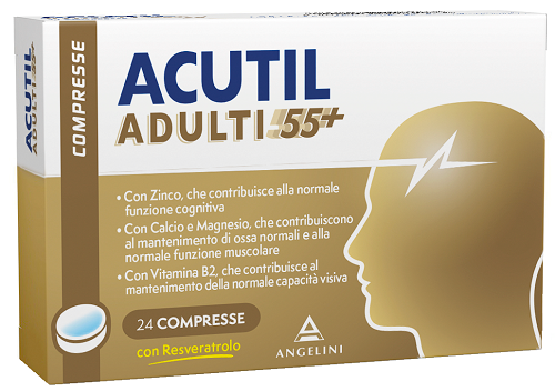 ACUTIL ADULTI 55+ 24 COMPRESSE IT ANGELINI (A.C.R.A.F.) SpA