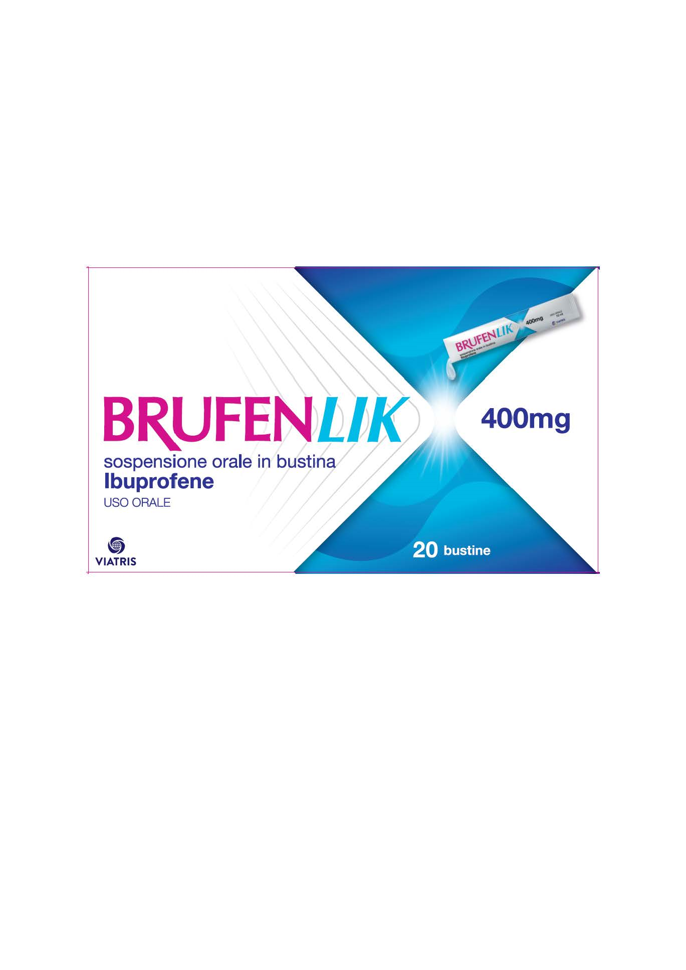 BRUFENLIK*20BUST 400MG 10ML MYLAN SpA