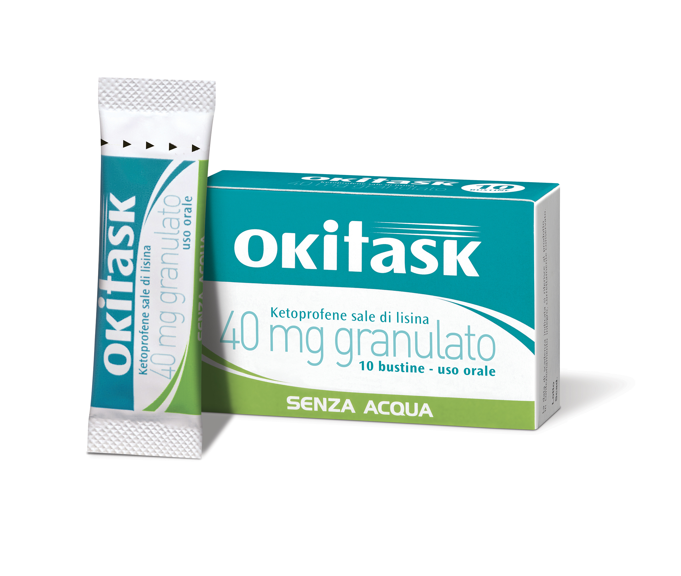 OKITASK*OS GRAT 10BUST 40MG DOMPE' FARMACEUTICI SpA