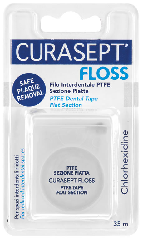 CURASEPT FLOSS PTFE TAPE CLOREXIDINA CURASEPT SpA