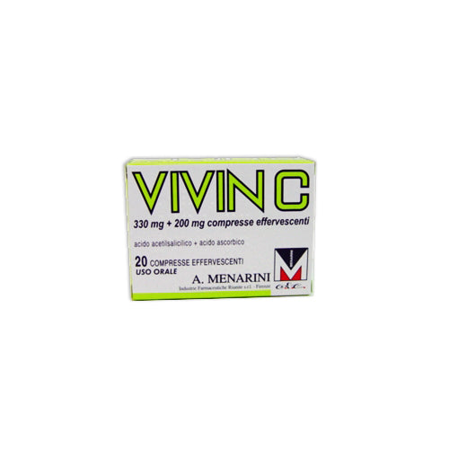 VIVIN C*20CPR EFF 330MG+200MG A.MENARINI IND.FARM.RIUN.Srl