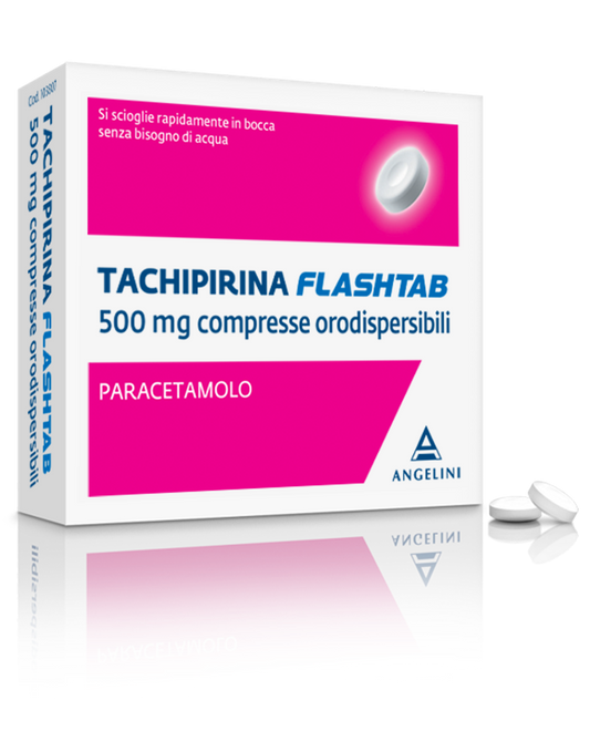 TACHIPIRINA FLASHTAB*16CPR 500 ANGELINI (A.C.R.A.F.) SpA