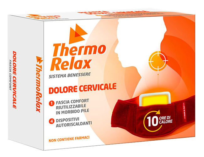 THERMORELAX FASCIA DOLORE CERVICALE+4 DISPOSITIVI AUTORISCALDANTI ALSIPHARMA Srl