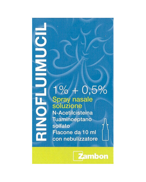 RINOFLUIMUCIL*SPRAY NAS 10ML ZAMBON ITALIA Srl