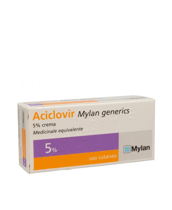 ACICLOVIR MY*CREMA 3G 5% MYLAN SpA