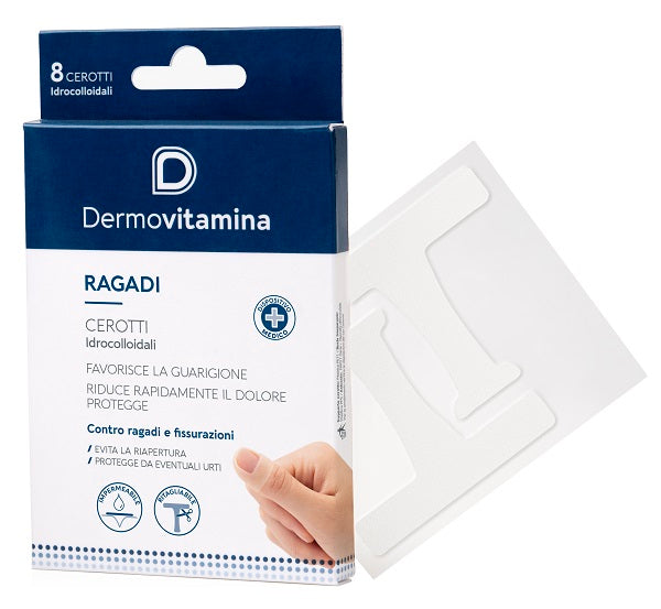 DERMOVITAMINA RAGADI CEROTTI 8 PEZZI