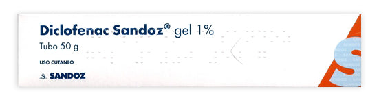 DICLOFENAC SAND*GEL 50G 1% SANDOZ SpA