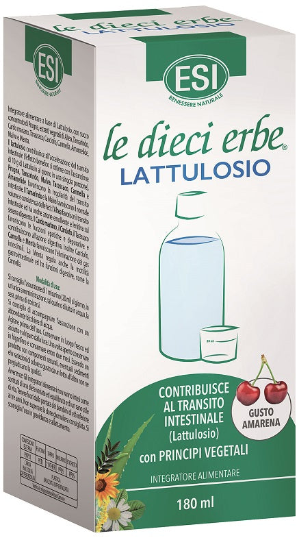 ESI LE DIECI ERBE LATTULOSIO 180 ML ESI Srl