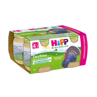 HIPP BIO OMOGENEIZZATO TACCHINO 4X80 G HIPP ITALIA Srl