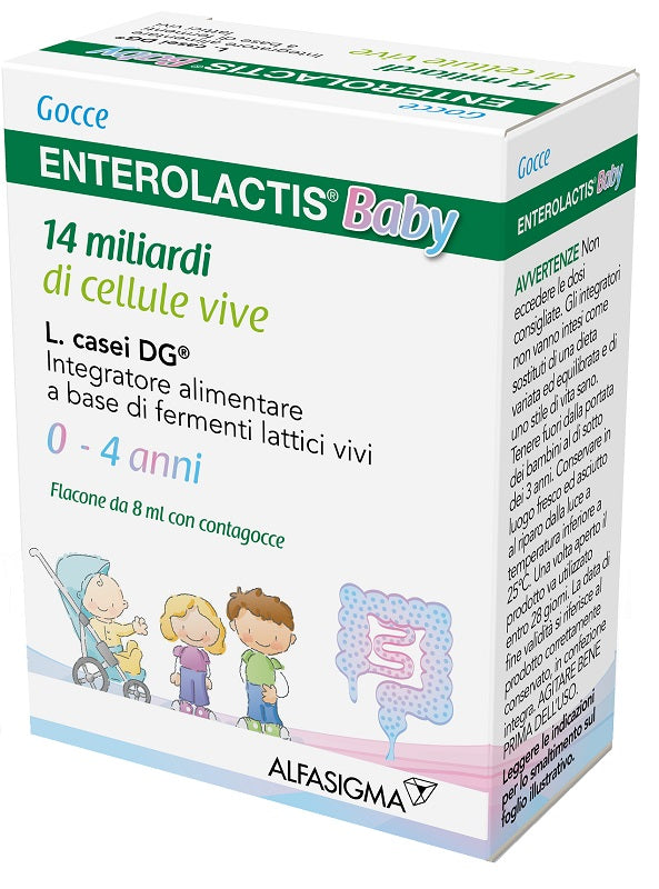 ENTEROLACTIS BABY 0-4 GOCCE 8 ML