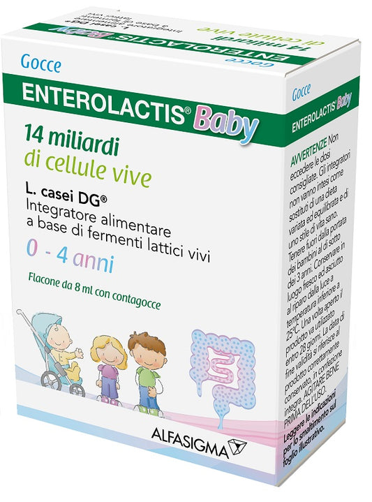 ENTEROLACTIS BABY 0-4 GOCCE 8 ML