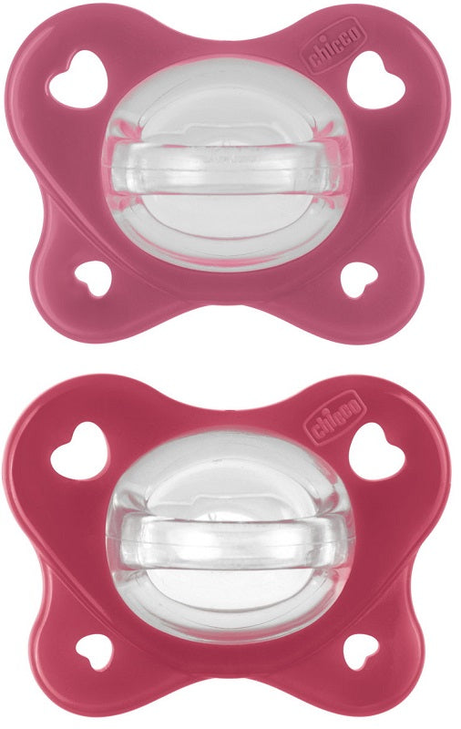 CHICCO DUAL SOFT SUCCHIETTO ROSA 16-36 MESI 2 PEZZI CHICCO (ARTSANA SpA)