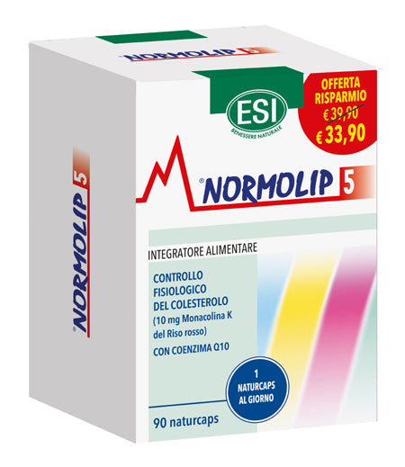 ESI NORMOLIP 5 90 NATURCAPS TAGLIO PREZZO