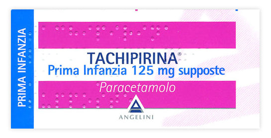 TACHIPIRINA*PR INF 10SUP 125MG ANGELINI (A.C.R.A.F.) SpA