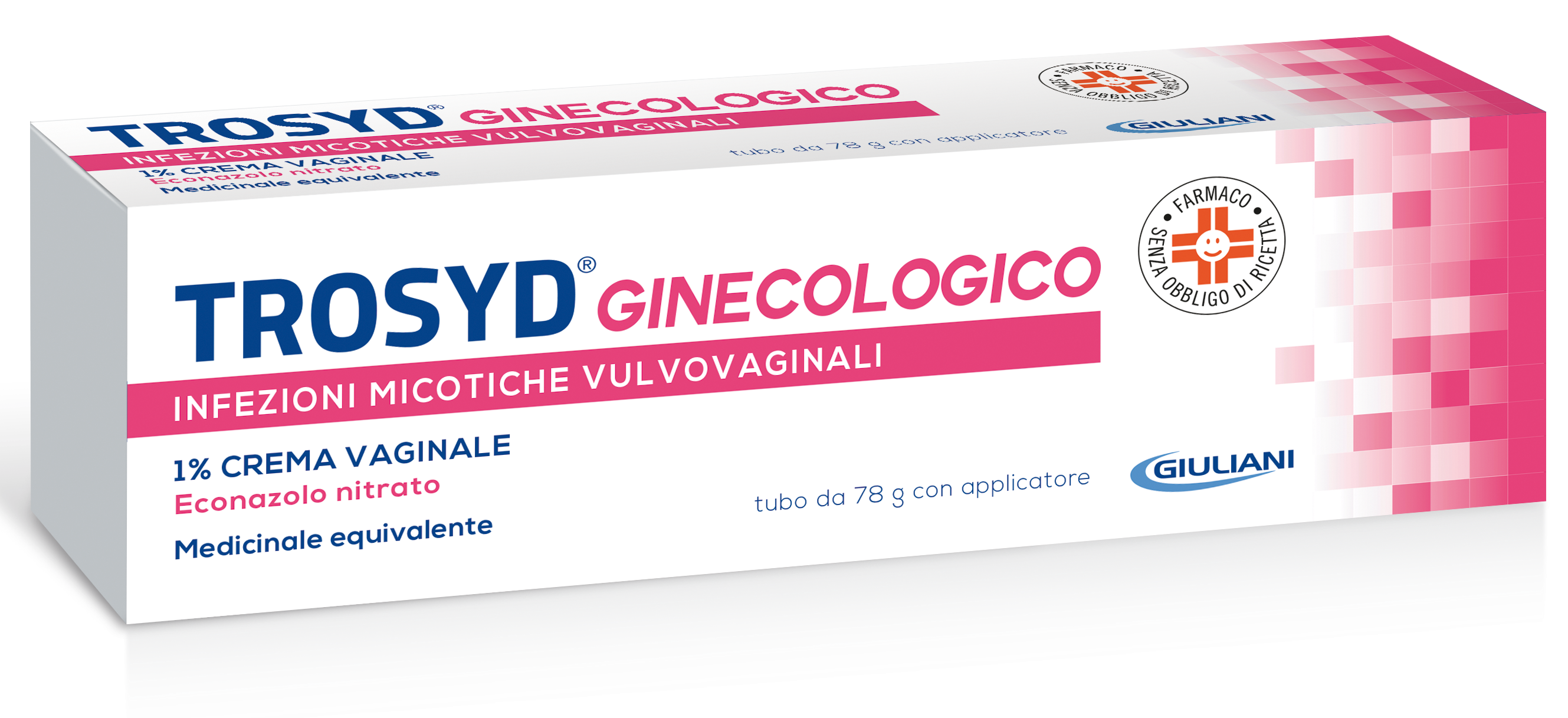 TROSYD GINECOL*CR VAG 78G 1% GIULIANI SpA
