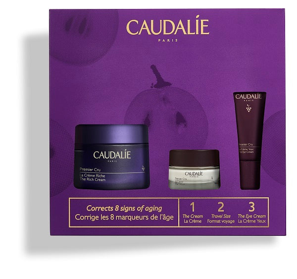 SPRING SET COFANETTO 1 2 3 PREMIER CRU 2024 1 LA CREMA ANTI ETA' GLOBALE 15 ML + 1 IL CONTORNO OCCHI ANTI ETA' GLOBALE 5 ML CAUDALIE ITALIA Srl