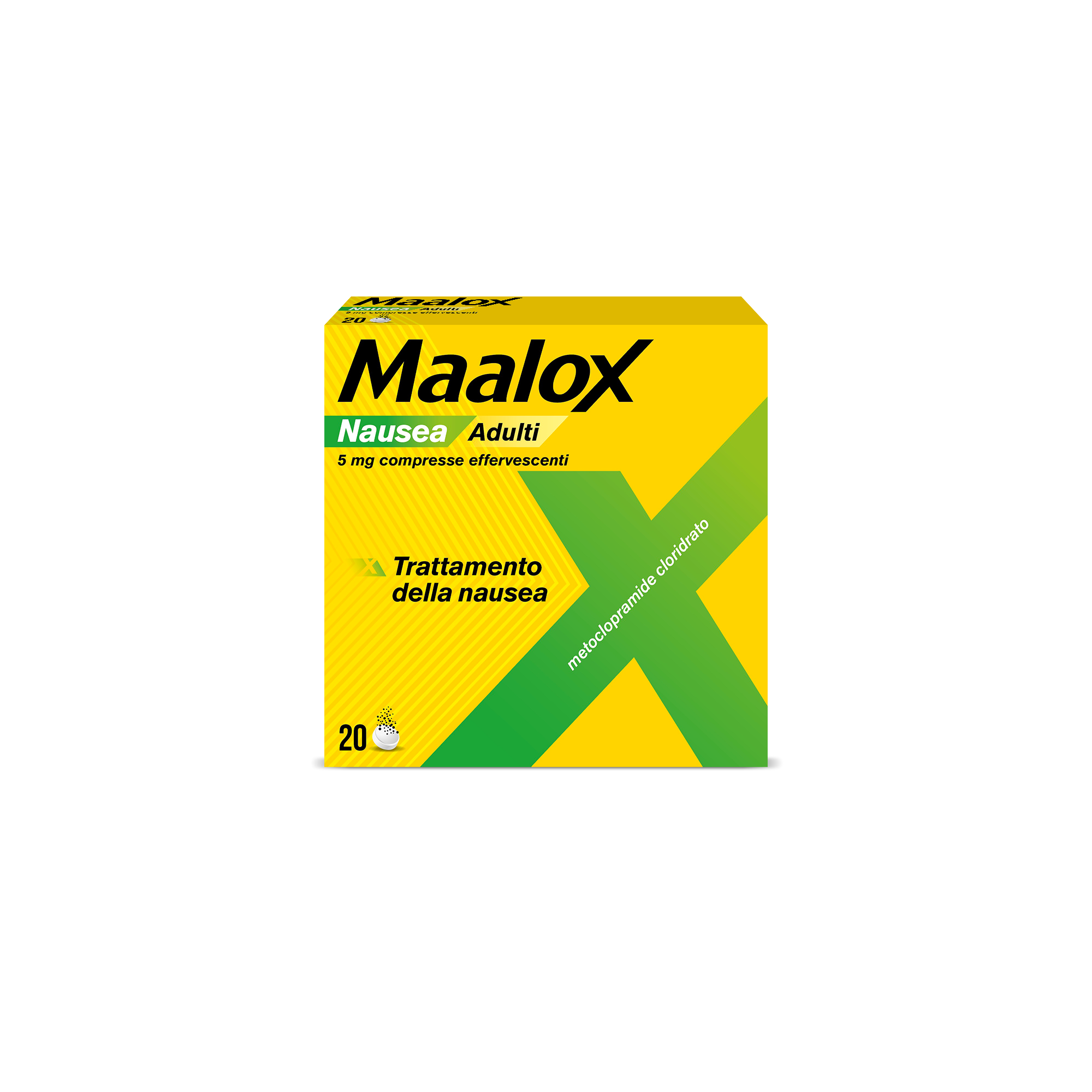 MAALOX NAUSEA*20CPR EFF 5MG