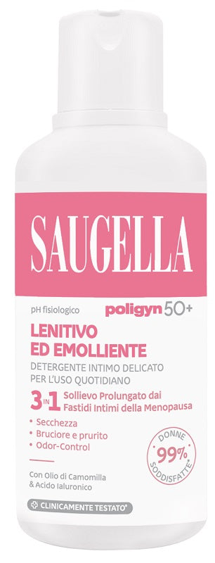 SAUGELLA POLIGYN 50+ DETERGENTE INTIMO LENITIVO ED EMOLLIENTE 500 ML