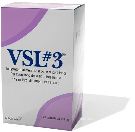 VSL 3 20 CAPSULE ACTIAL FARMACEUTICA Srl