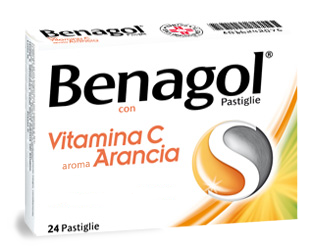 BENAGOL VIT C*24PAST ARANCIA RECKITT BENCKISER H.(IT.) SpA