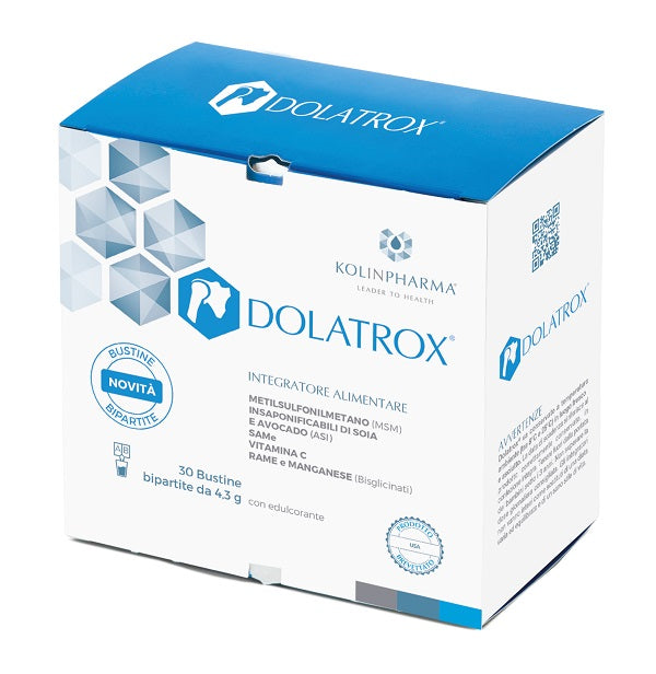DOLATROX 30 BUSTINE BIPARTITE DA 4,3 G GUSTO FRUTTA CON EDULCORANTE SENZA GLUTINE SENZA LATTOSIO