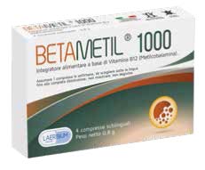 BETAMETIL 1000 4 COMPRESSE SUBLINGUALI LAERBIUM PHARMA Srl