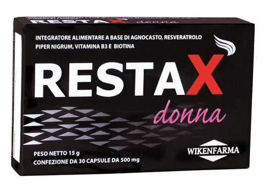 RESTAX DONNA 30 CAPSULE WIKENFARMA Srl