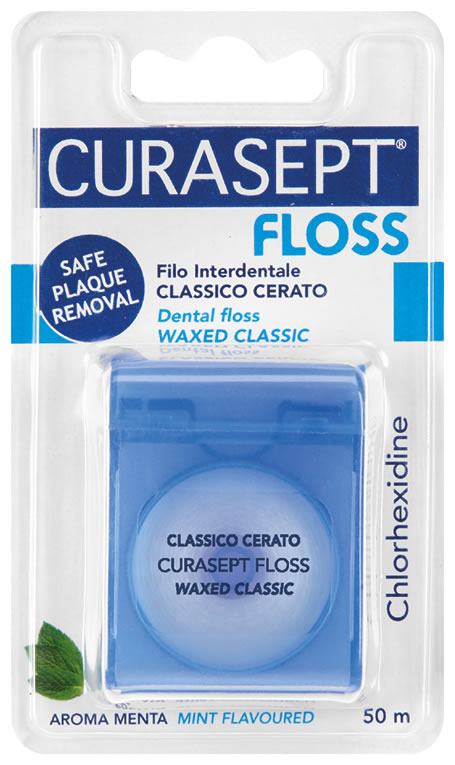 CURASEPT FLOSS CLASSIC CERATO CLOREXIDINA CURASEPT SpA