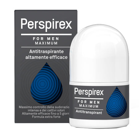 PERSPIREX FOR MEN MAXIMUM ANTITRASPIRANTE ROLL ON 20 ML RIEMANN A/S