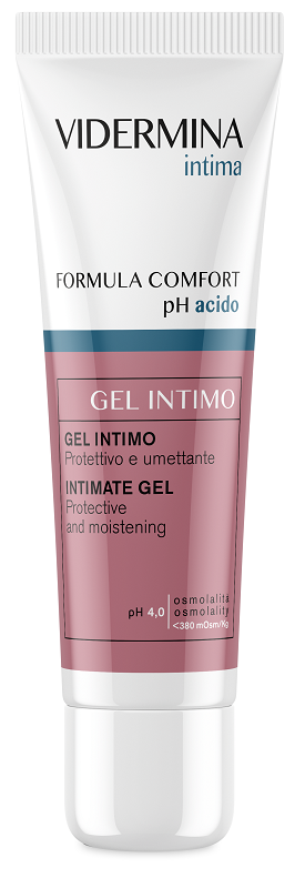 VIDERMINA INTIMA FORMULA COMFORT PH ACIDO GEL INTIMO PROTETTIVO E UMETTANTE NUOVA FORMULA 30 ML IST.GANASSINI SpA