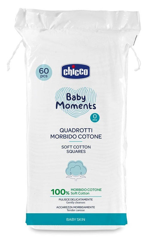 CHICCO BABY MOMENTS QUADROTTI 60 PEZZI CHICCO (ARTSANA SpA)