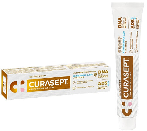 CURASEPT GEL DENTIFRICIO ADS DNA TRATTAMENTO PROTETTIVO 75 ML CURASEPT SpA