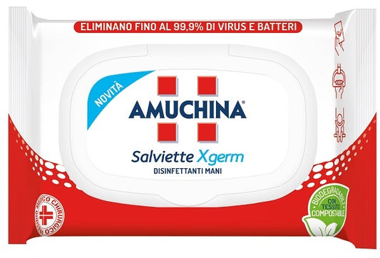 AMUCHINA XGERM SALVIETTINE MANI 20 PEZZI ANGELINI (A.C.R.A.F.) SpA