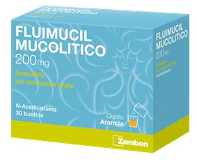FLUIMUCIL MUCOL*OS 30BUST200MG ZAMBON ITALIA Srl
