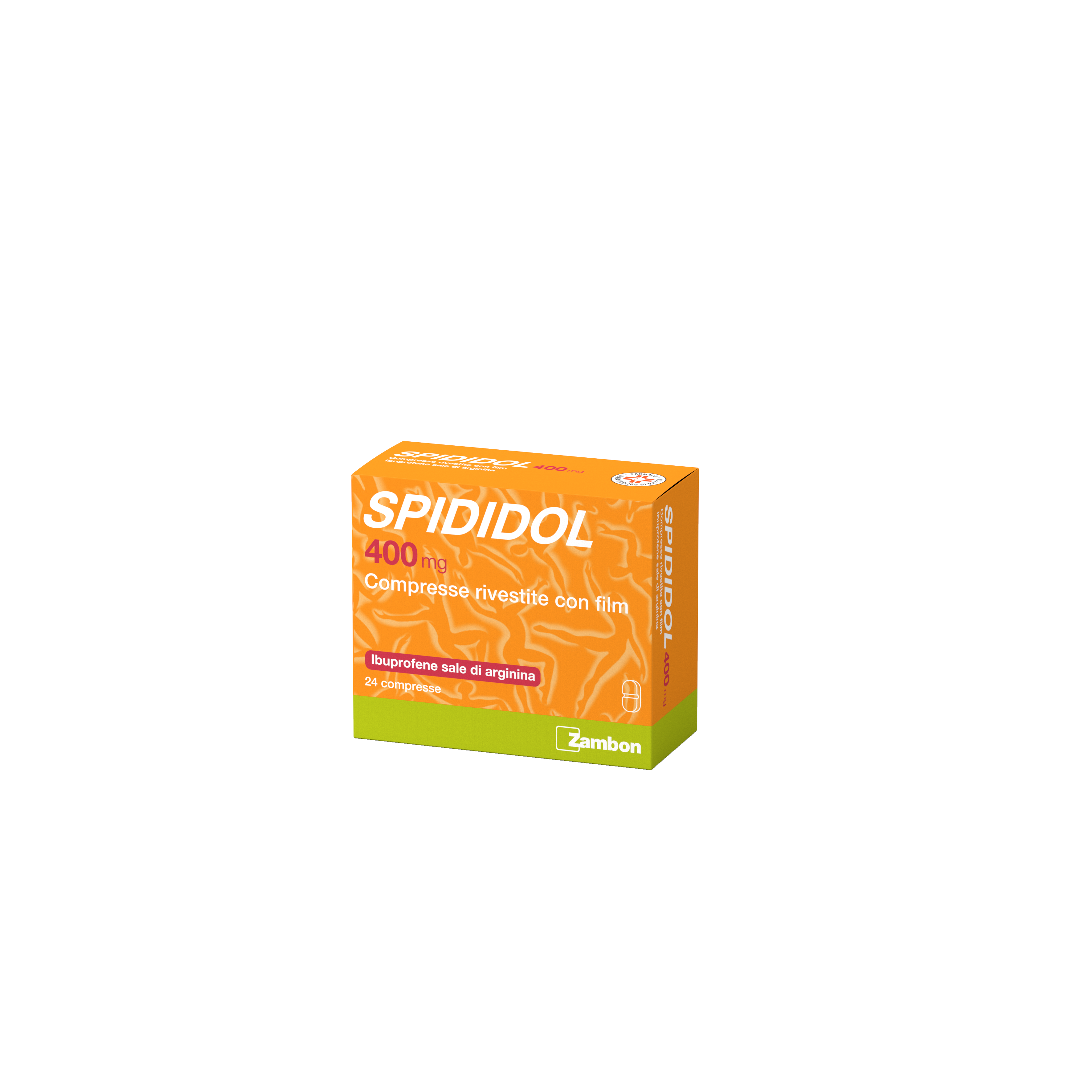 SPIDIDOL*24CPR RIV 400MG ZAMBON ITALIA Srl
