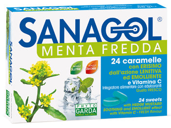 SANAGOL MENTA FREDDA 24 CARAMELLE NAMED Srl