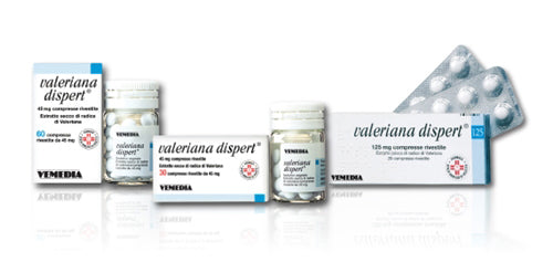 VALERIANA DISPERT*20CPR 125MG VEMEDIA MANUFACTURING B.V.